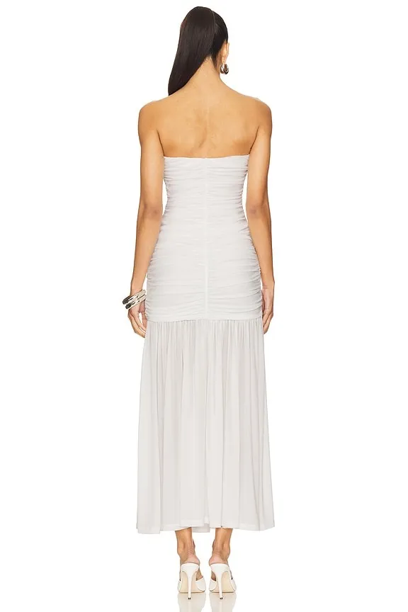 Boutique Formal Dress white - Image 4