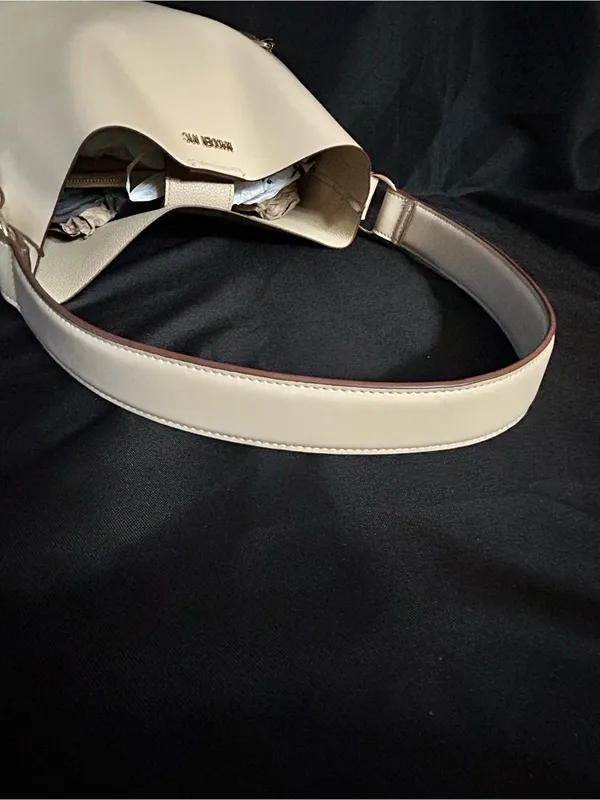 Steve Madden Women’s Cream Hobo Shoulder Bag - Image 8