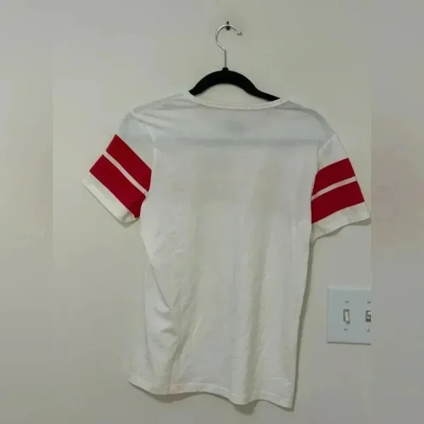 NWT‎ Atlanta Falcons WEAR By Erin Andrews Women's T-Shirt - White NFL - Image 4