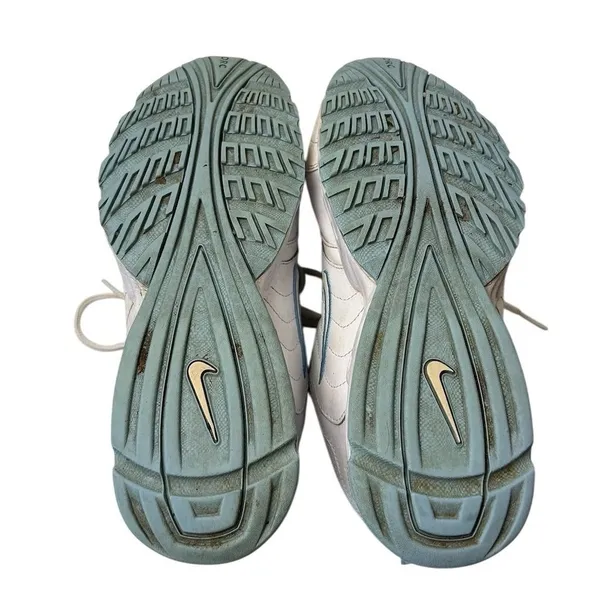 Nike Women's View II‎ Walking Sneakers White/Ice Rolling Rail Blue Size 9 - Image 5