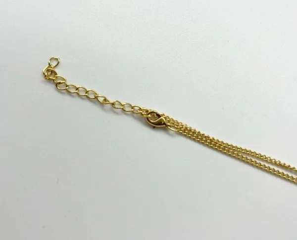NWT Halos & Glories Gold Tone October Birth Month Birth Stone Pendant Necklace - Image 5