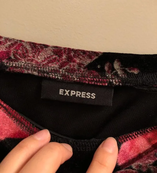 Velvet Mini Skirt - Image 3