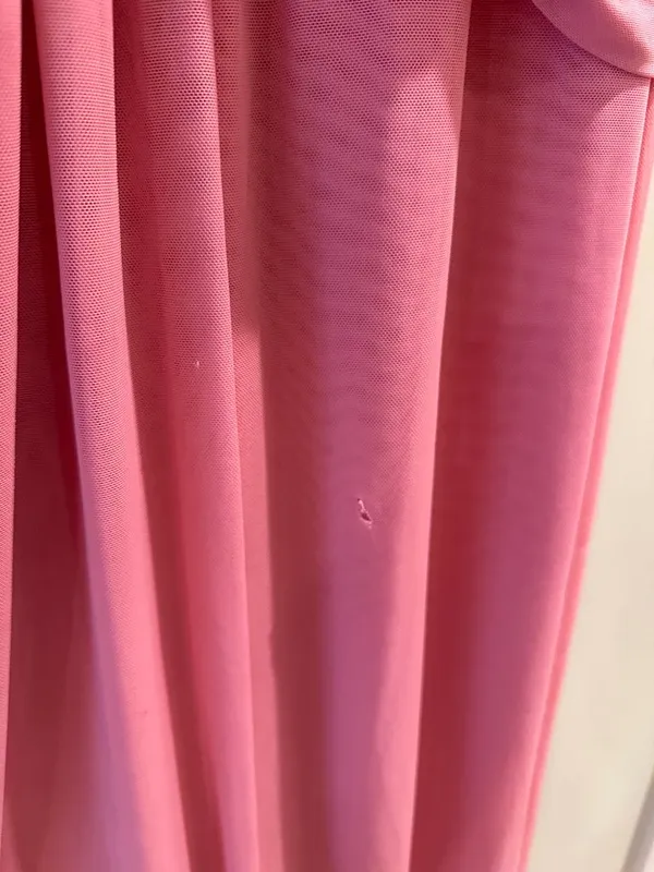 MISHA The Sisal Mesh Maxi Dress in Orchard Pink Size Medium - Image 8
