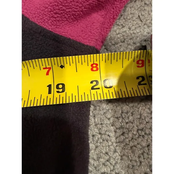 Patagonia Synchilla Snap T Pullover Pink Navy Womens M Fleece 26020 - Image 12