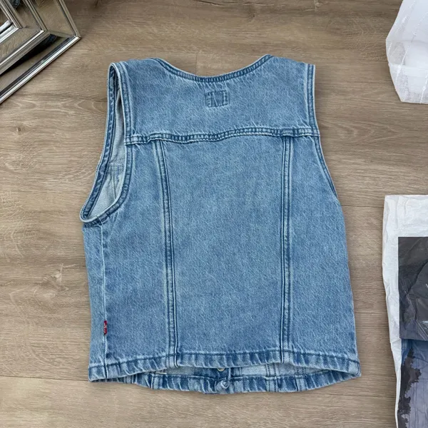 Aritzia Levi's Bella Denim Corset - Image 8