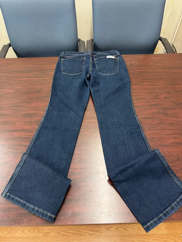 Wrangler Riggs Workwear Womens Strong 5 Pocket Boot Cut Jeans Size 6x32 - Image 3