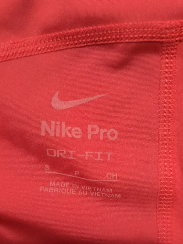 Nike Pro Hot Pink 7/8 Tights Size Small - Image 5