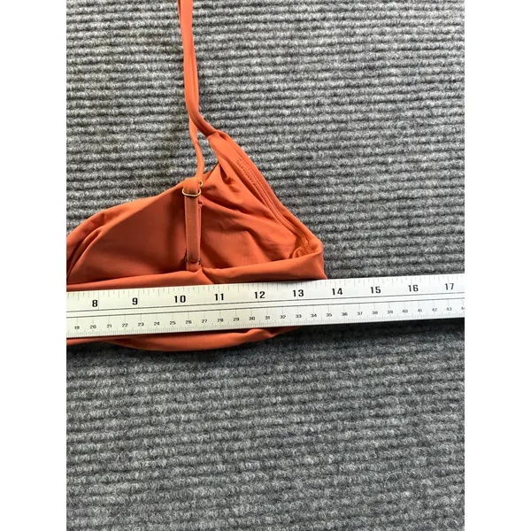 Andie The Symi Top Cedar Orange Bikini Top Size Medium Sporty Boho AT263-CEDR - Image 6