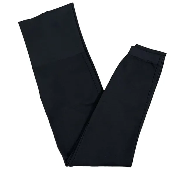 Spanx Look At Me Now Seamless Leggings L Black Shaping Slimming - Image 3