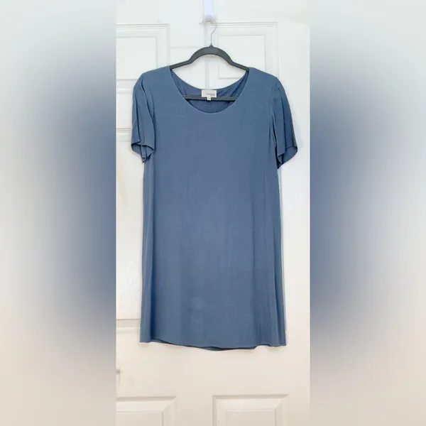 Aritzia Wilfred Free Teigen T-Shirt Dress – Blue Stone – S - Image 8