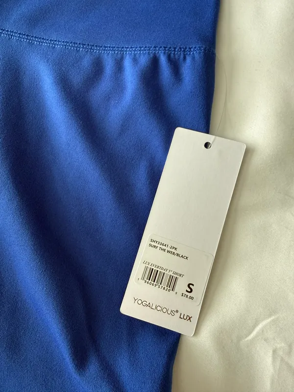 Royal Blue Lux Everyday 5” Biker Shorts - Image 4