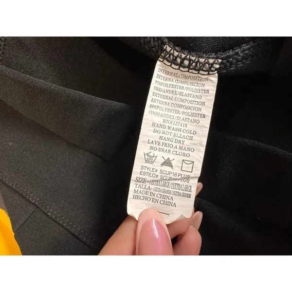 Black Stretch Dress Pants Women’s Plus Size 1XL 2XL Pull On Slim Fit Work Leggin - Image 4