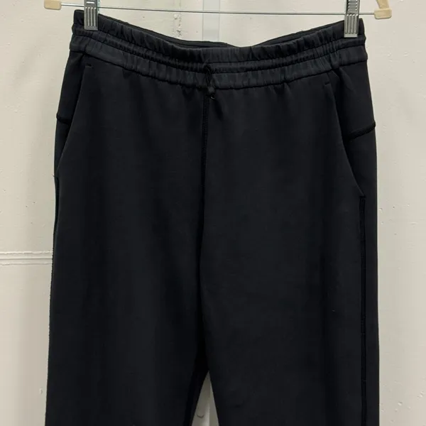 Lululemon Softstreme High-Rise Pant Regular‎ Sz 6 Black Charcoal Wide Leg - Image 4