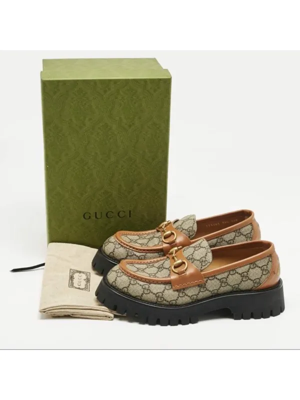 GG Supreme Cord Lux Loafers - Image 3