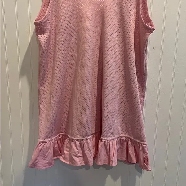FP Movement by Free People Twirl Tunic Tank Ruffle in Antique Blush Size M NWT - Image 10