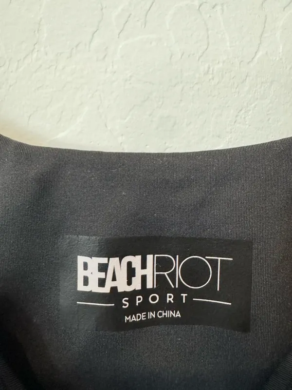 Beach Riot Bay Tennis Dress Size Small Black Skort Pickleball Golf Retro Preppy - Image 5