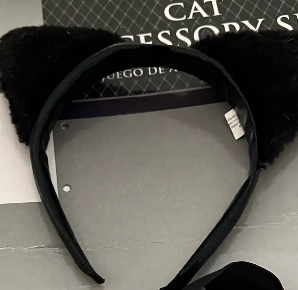 Cat Dress Up Costume Accessories Black Size undefined - Image 5
