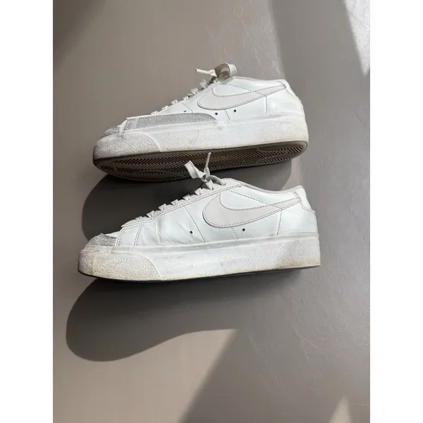 Nike Blazer Low Platform Sail White Women’s Shoes DJ0292-105 Size 7.5 Basic - Image 4