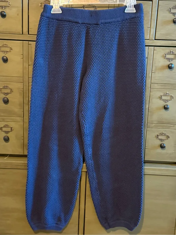 Free People Women’s Knit Lounge Pants - Navy - Image 2