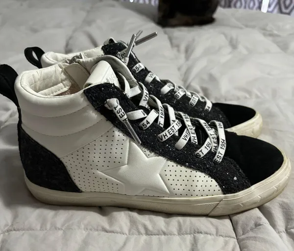 Vintage Havana High Top Sneakers - Image 2