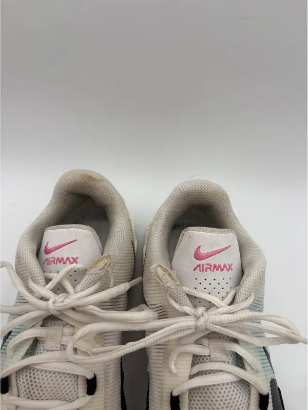Nike Air Max Women's Sneakers Size 8 White Black Pink Running Casual Shoes - Image 3