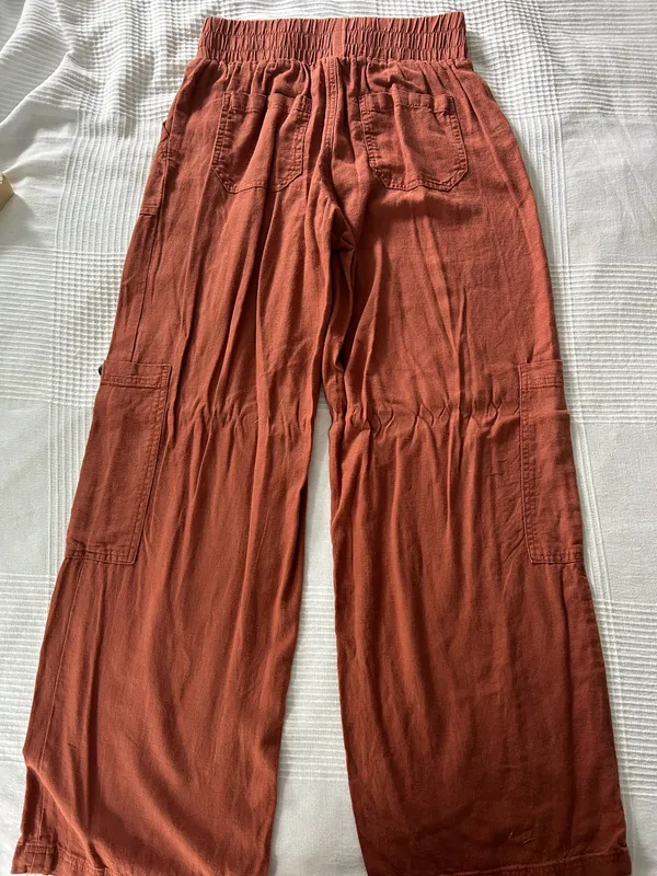 REWASH Linen Pants - Image 2