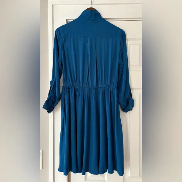 Maeve Long Sleeve Blue‎ Dakota Dress Size XS EUC - Image 5