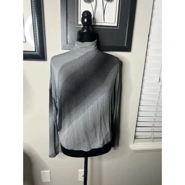 Babaton long‎ sleeve Turtleneck Top XS Black,grey. - Image 4