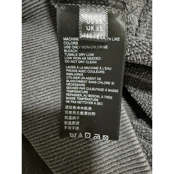 Free People‎ Take Me Back Pullover Charcoal Women's Size XS - Image 9