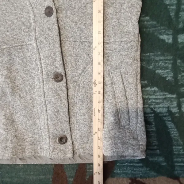 Patagonia Womens Better Sweater Coat Birch White Outdoor Winter Suze Xs - Image 6