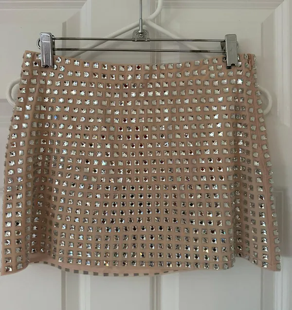 Zara sparkly tulle mini skirt - Image 3