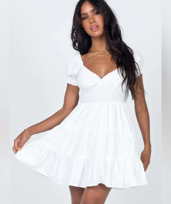 Princess Polly Daniela White Dress - Image 6