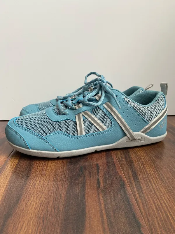 Xero Prio Barefoot Minimalist Hiker Sneaker Low Athletic Shoes 10 Light Blue - Image 8