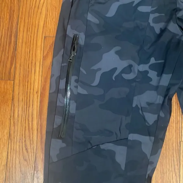 Cambio Re-Fibre Grey Camo Technical Jogger Pants‎ Size 38 Medium - Image 3