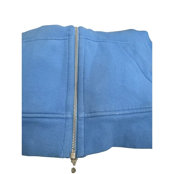 Lululemon Oversized Scuba Zip Hoodie Blue Nile Cropped Cotton Terry Size XS/S - Image 5