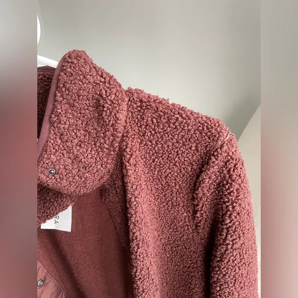long fleece Brown Size XL - Image 6