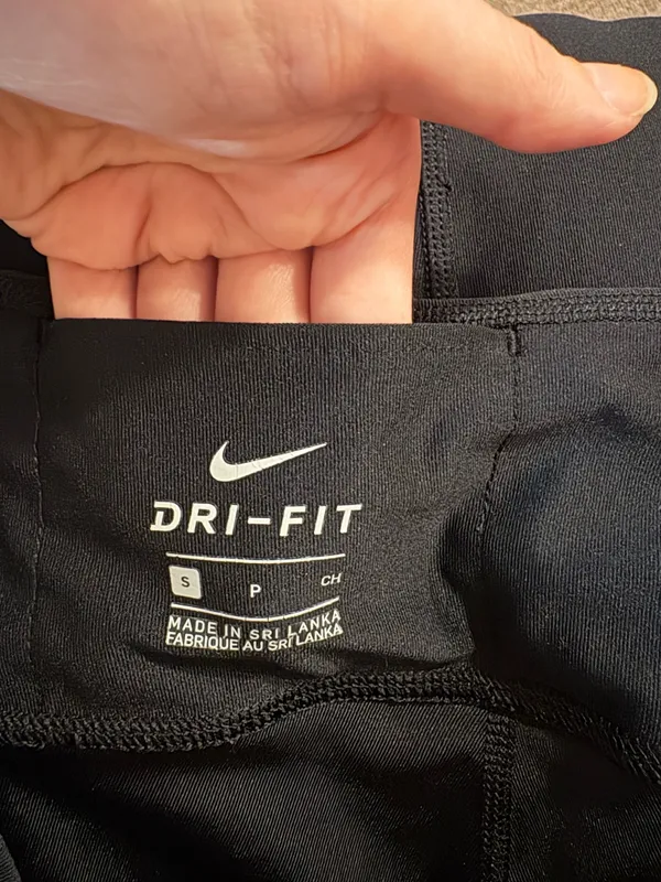 Nike Black Dri-Fit Athletic Leggings - Image 4