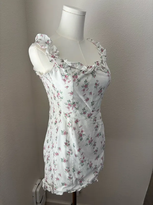 Little Lie Floral Mini Dress (S) - Image 2