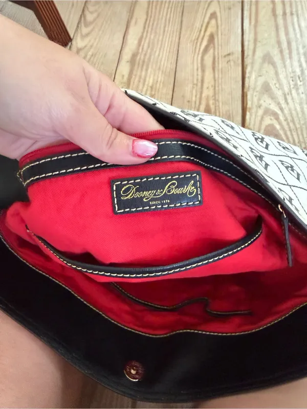 Dooney & Bourke Signature Hobo Bag - Image 9