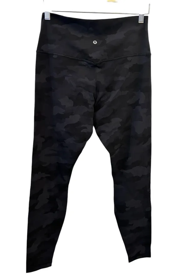 Lululemon Align Pant 28" Size 12 Heritage 365 BLACK Camo Deep Coal Multi NWT - Image 7