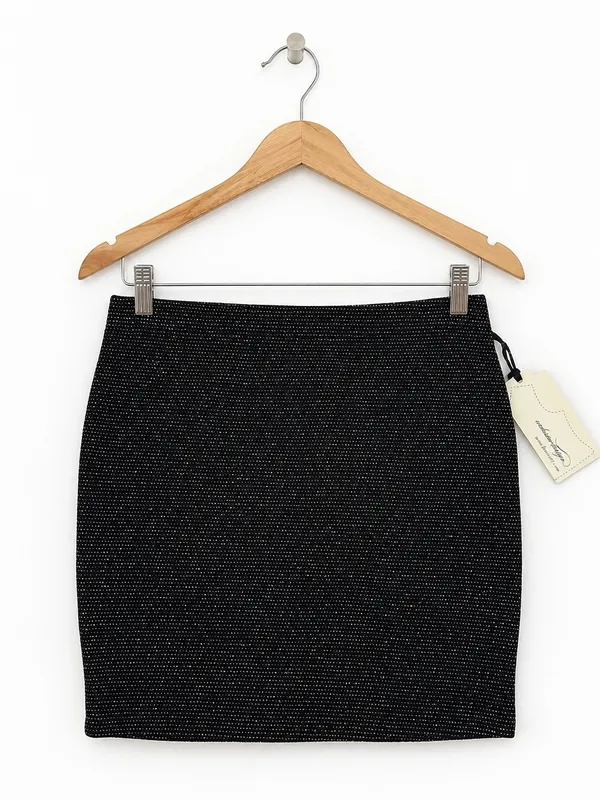 Forever 21 Black Sparkle Mini Skirt - Women - Image 2