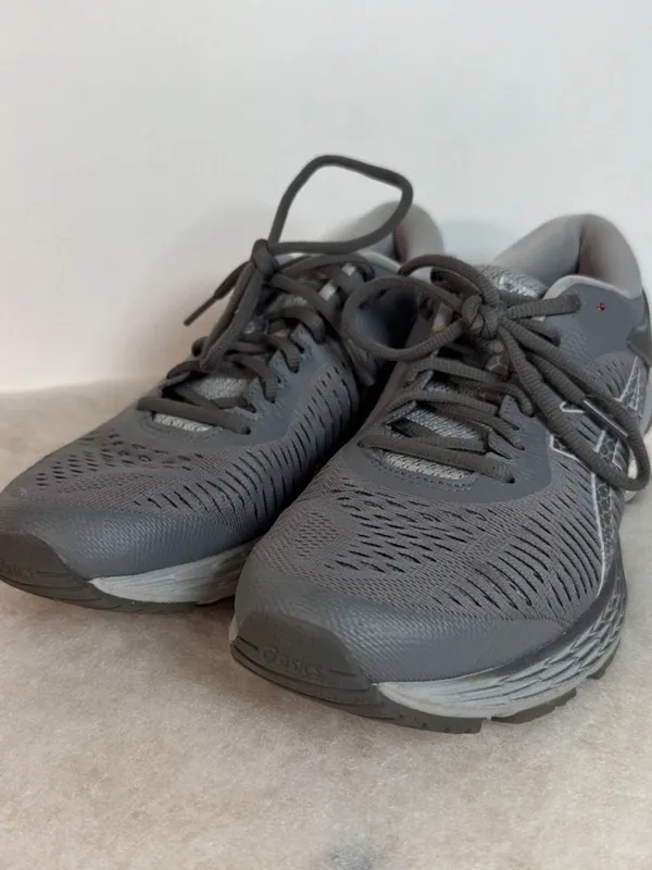 Asics Gel Kayano 25 Womens Sz US 8.5 Carbon Gray Running Athletic Shoes 1012A026 - Image 2