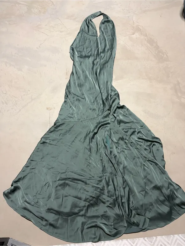 Birdy grey NWT Stephanie matte sea glass small bridesmaid dress - Image 2