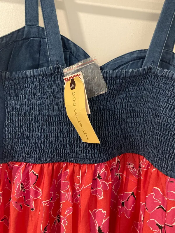 Summer dress Red Size M - Image 5