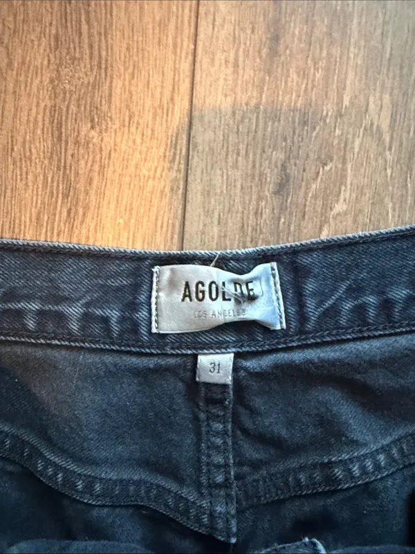 AGOLDE Ren High Rise Wide Leg Jeans- size 31 - Image 5