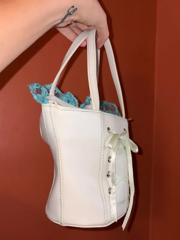 Y2K vintage corset purse - Image 5