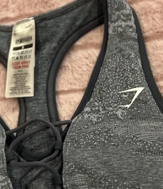 Gymshark Sports Bra Grey - Image 9