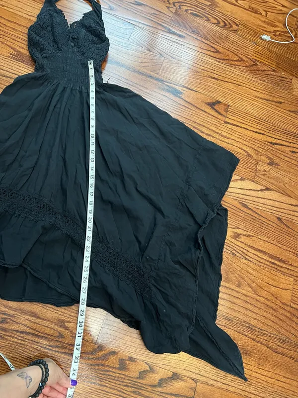Black halter dress - Image 4
