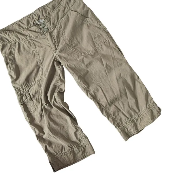 The North Face Womens Cropped Hiking Pants Size 6 Green‎ Nylon Outdoor Cargo - Image 7