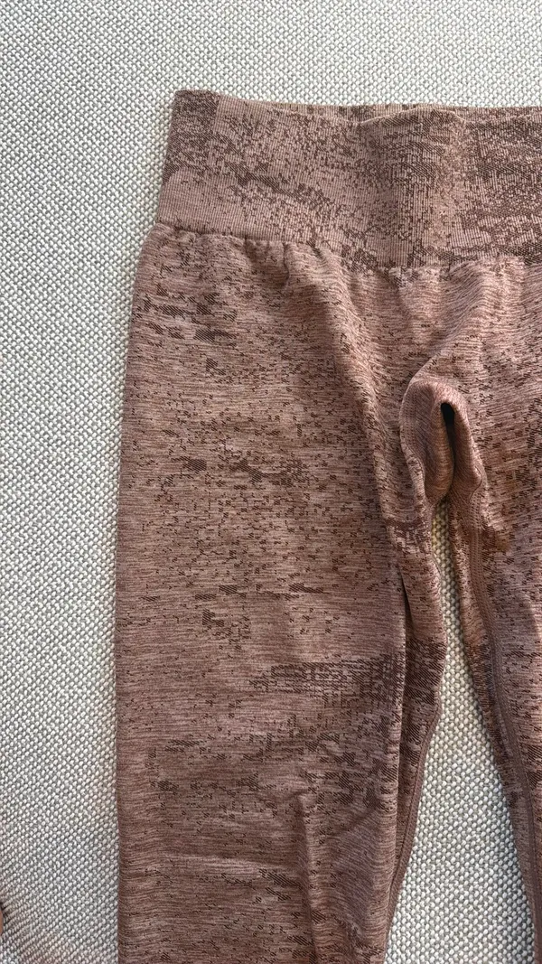 NVGTN Seamless Leggings brown print - Image 3